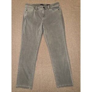 J Jill Slim Ankle Jeans Gray Denim Size 10 Petite